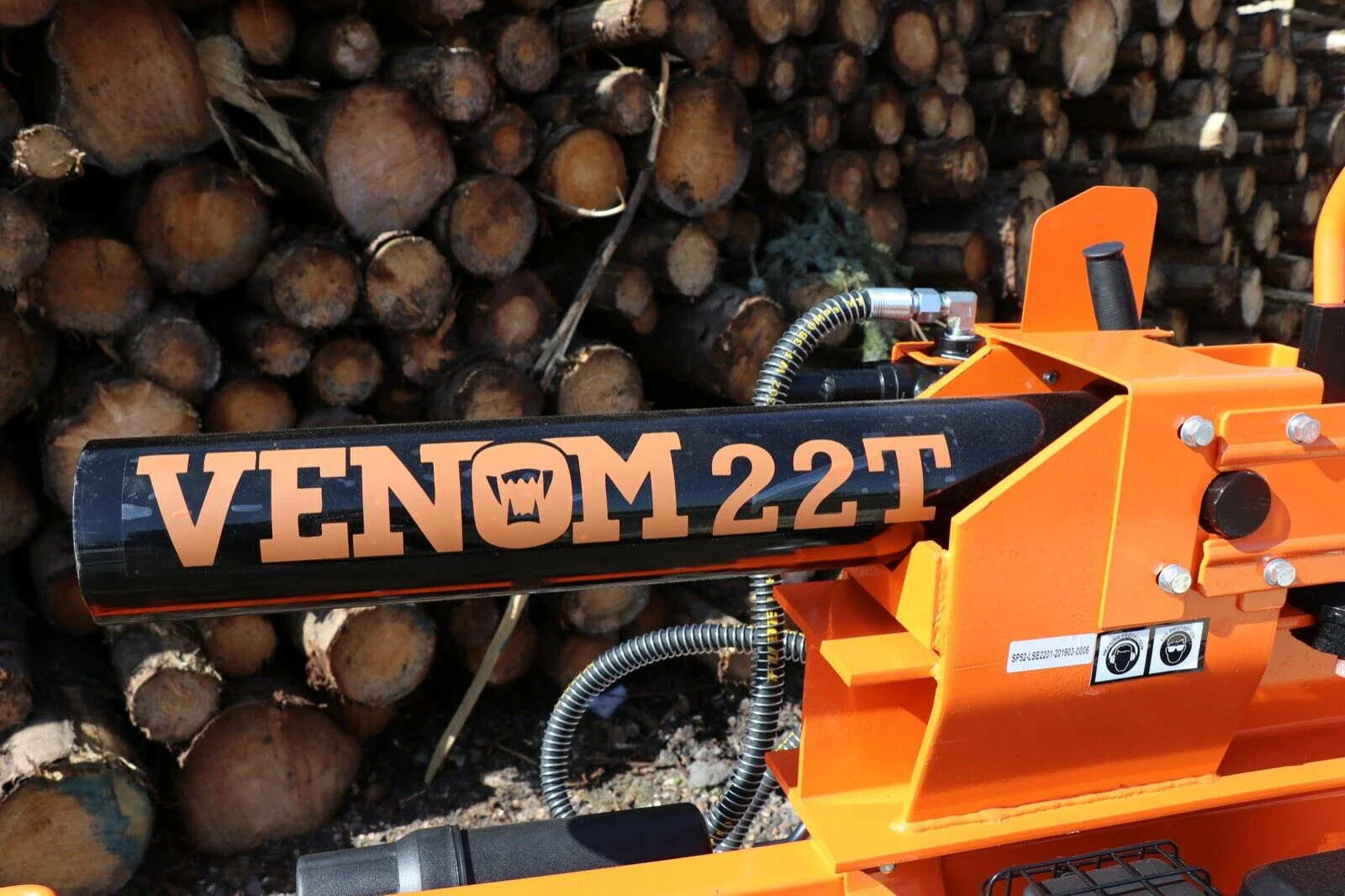 22ton Venom Log Splitter With Table - Image 5