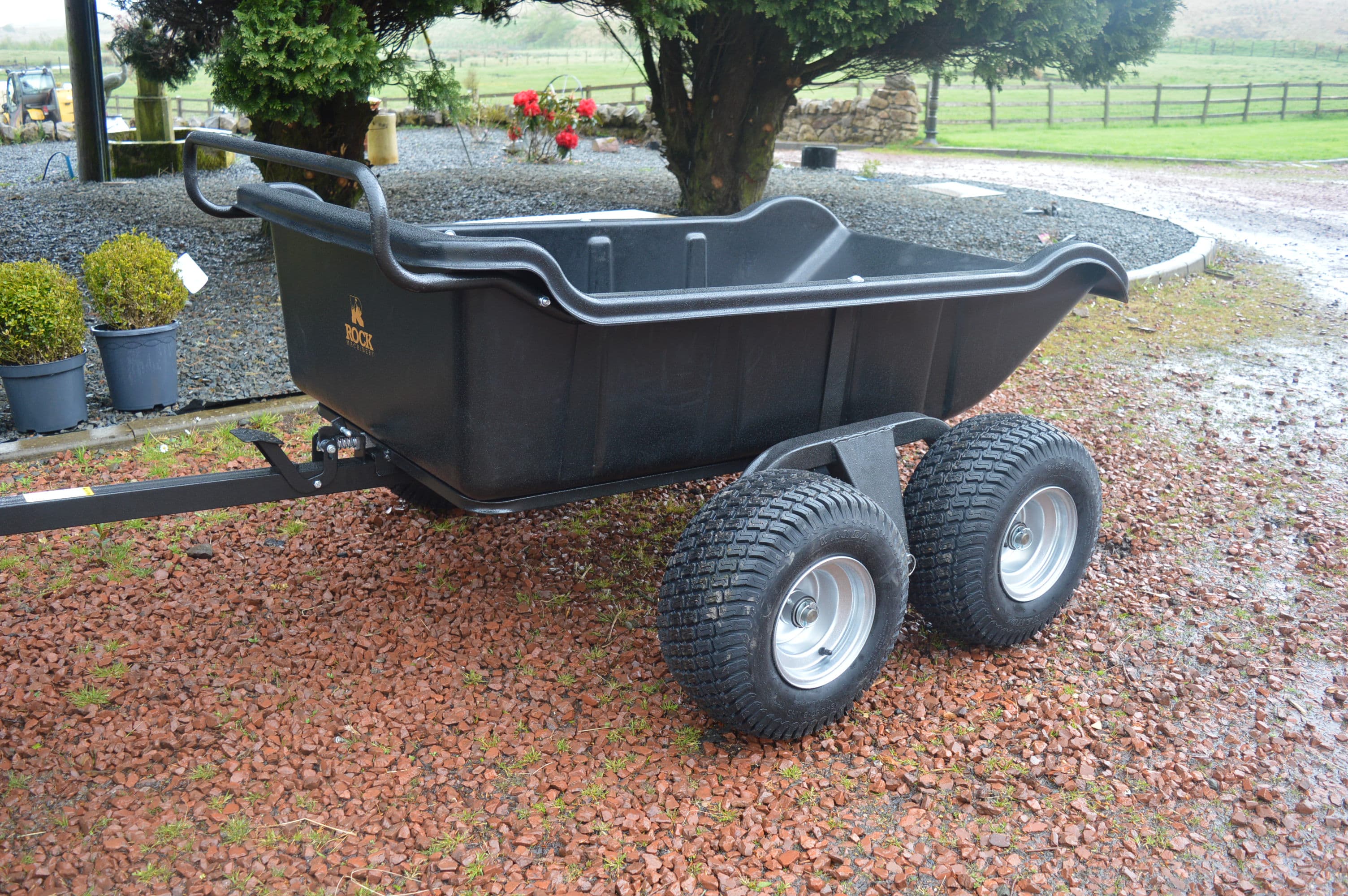 ATV 4 Wheel Tipping Trailer 1500lb - Image 4