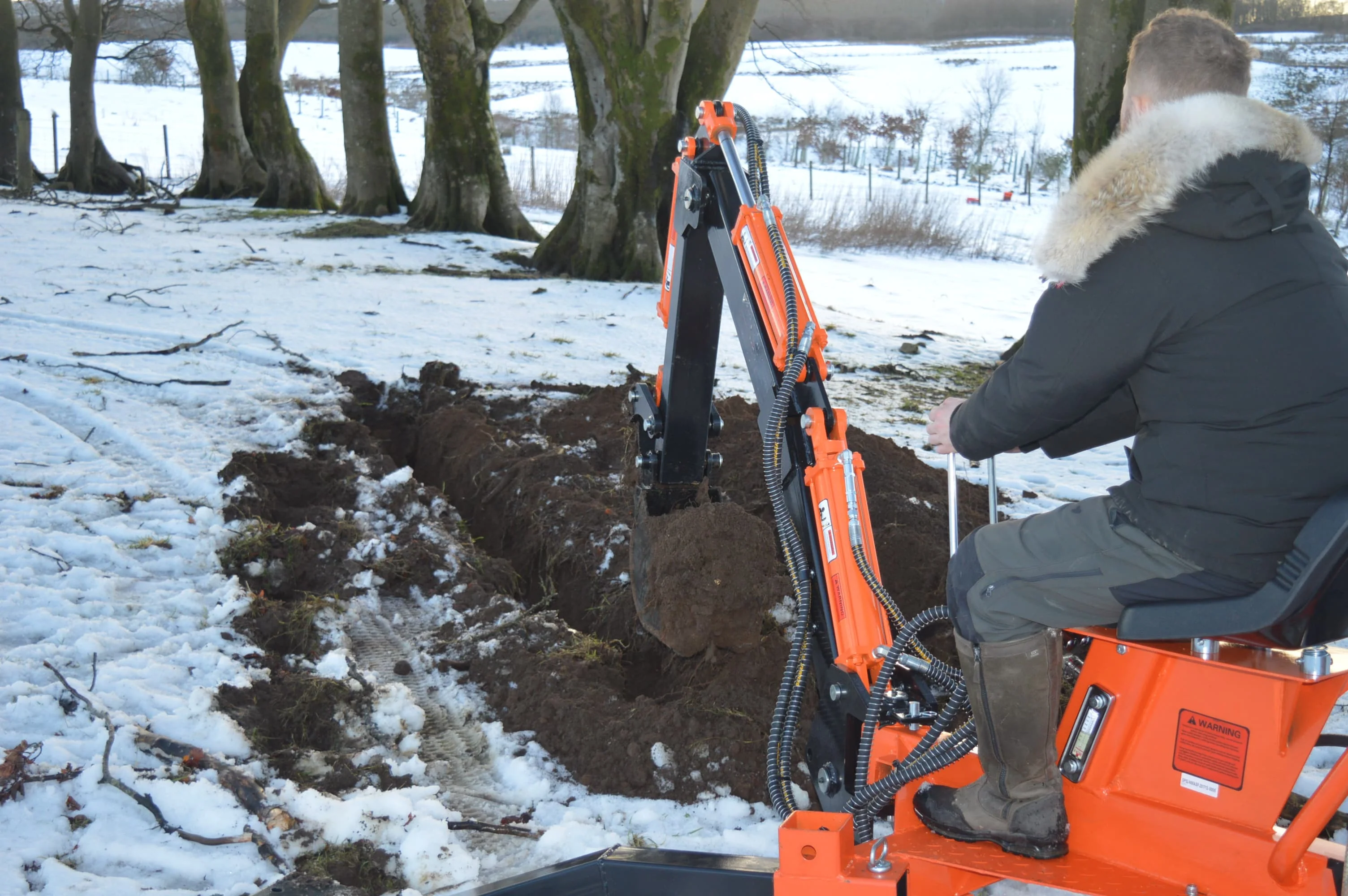 Rock Backhoe / Mini Excavator - Image 6